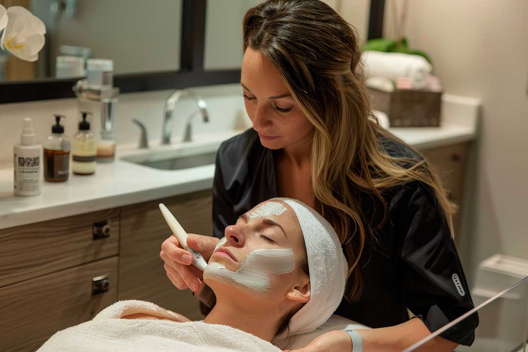 Aesthetician photo from Adobe Stock