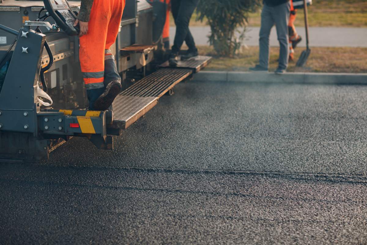 Asphalt Paving photo from Adobe Stock