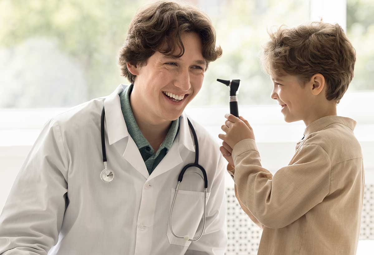 Audiologist photo from Adobe Stock