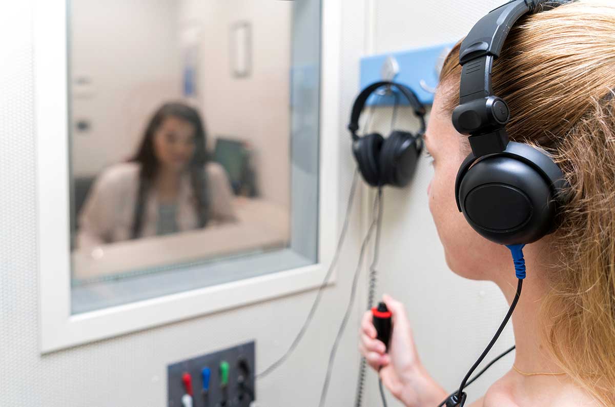 Audiologist photo from Adobe Stock