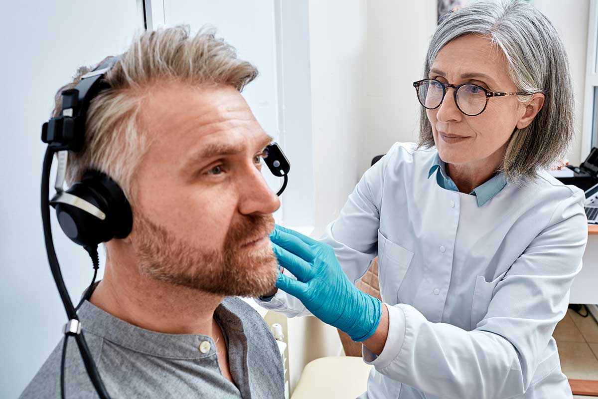 Audiologist photo from Adobe Stock