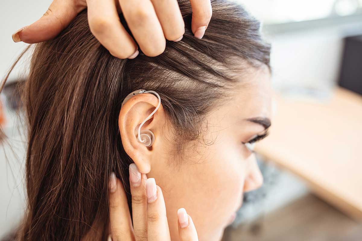 Audiologist photo from Adobe Stock