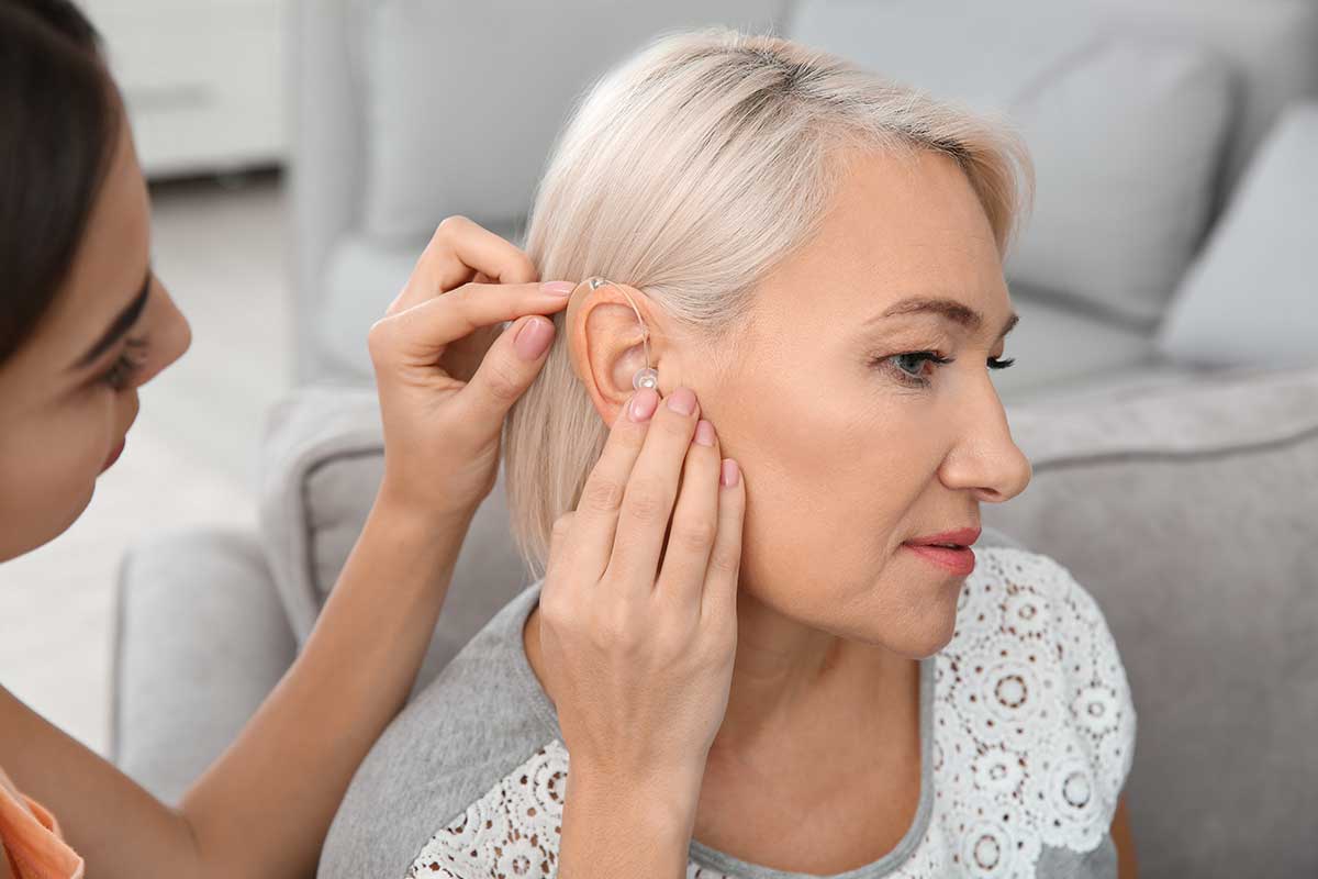 Audiologist photo from Adobe Stock
