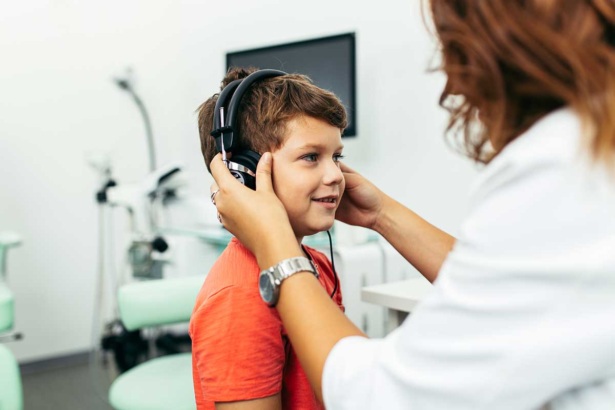 Audiologist photo from Adobe Stock