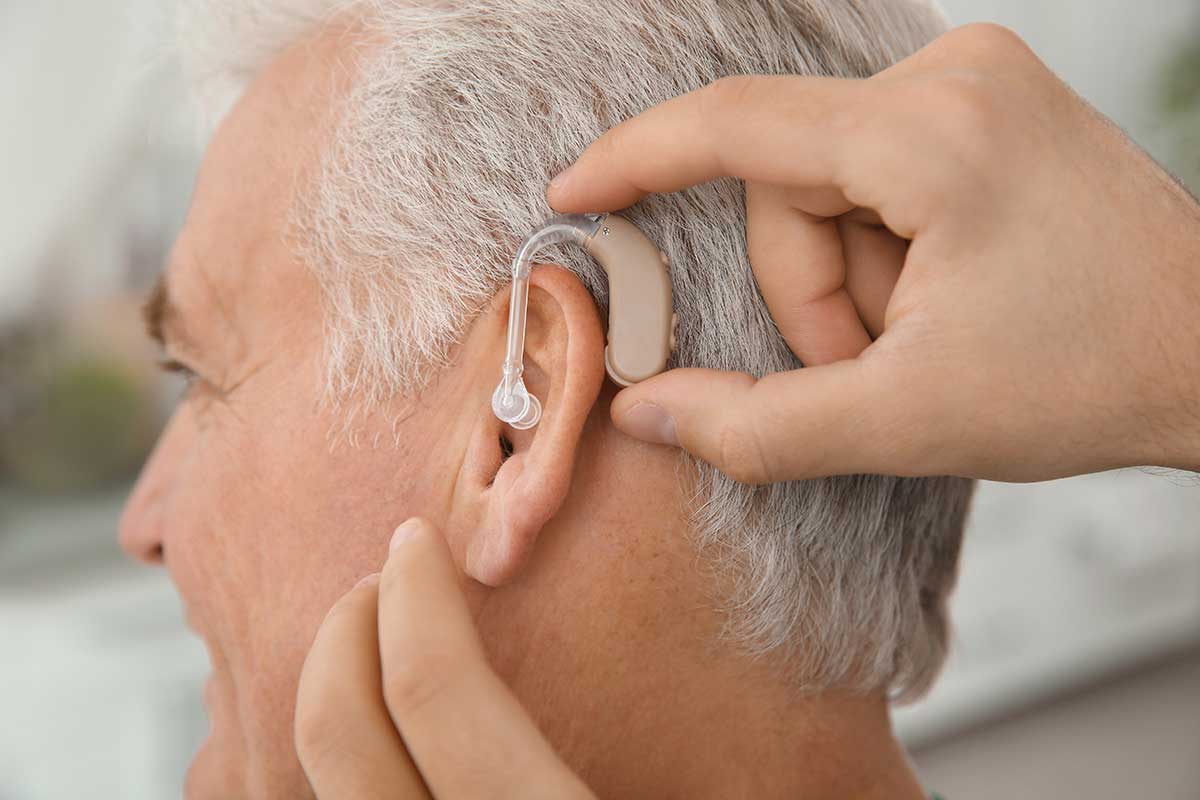 Audiologist photo from Adobe Stock