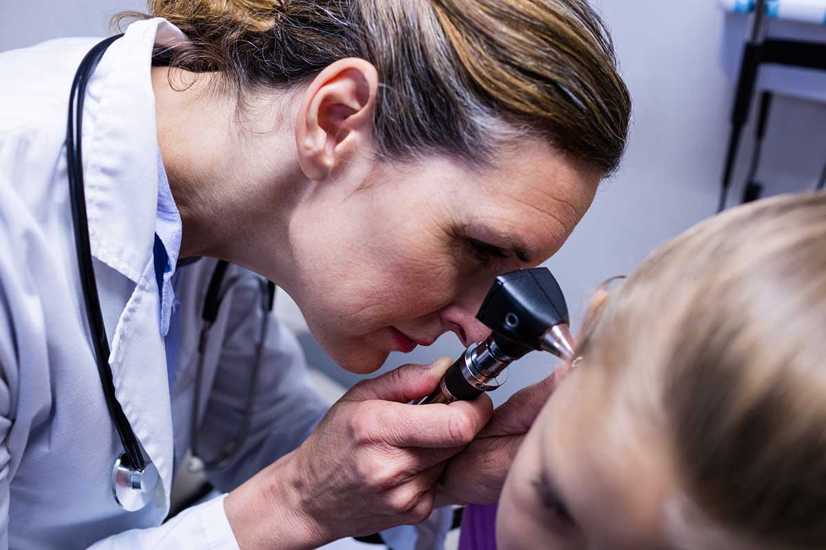 Audiologist photo from Adobe Stock