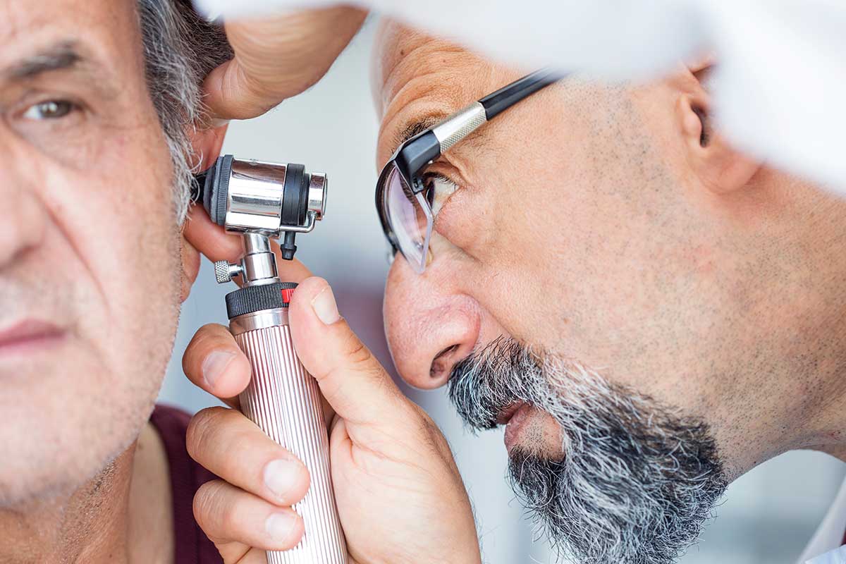 Audiologist photo from Adobe Stock