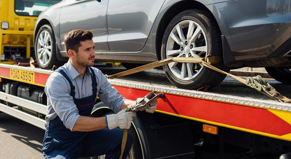 Auto Wrecking and Towing photo from Adobe Stock