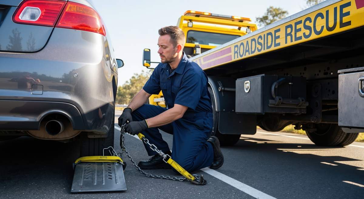 Auto Wrecking and Towing photo from Adobe Stock