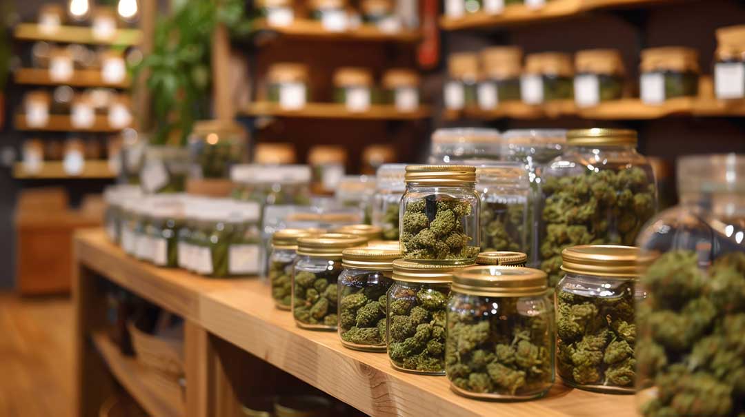 Cannabis Dispensary photo from Adobe Stock