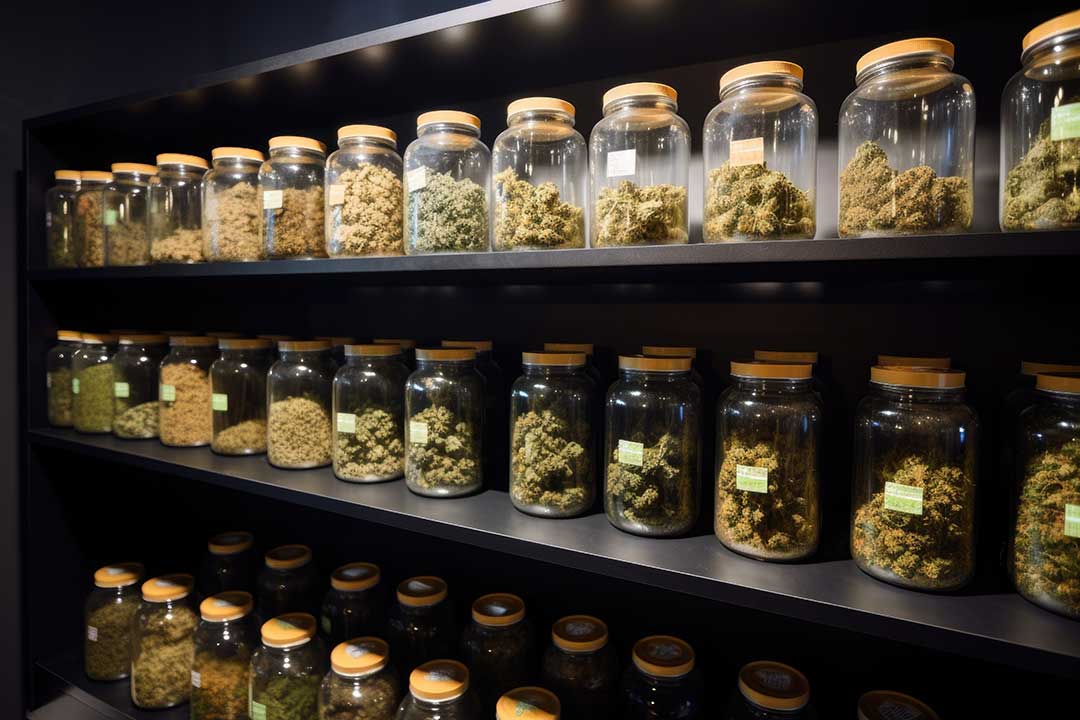 Cannabis Dispensary photo from Adobe Stock