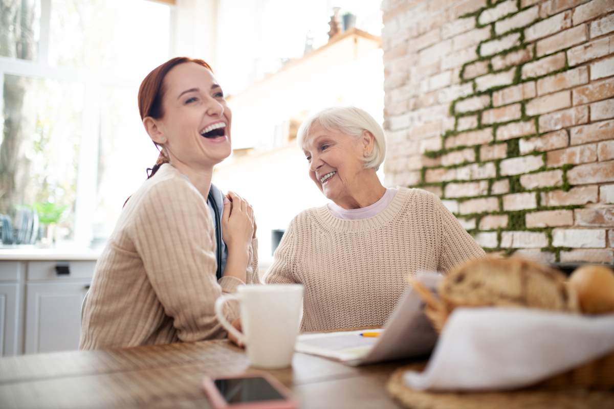 Caregiver photo from Adobe Stock