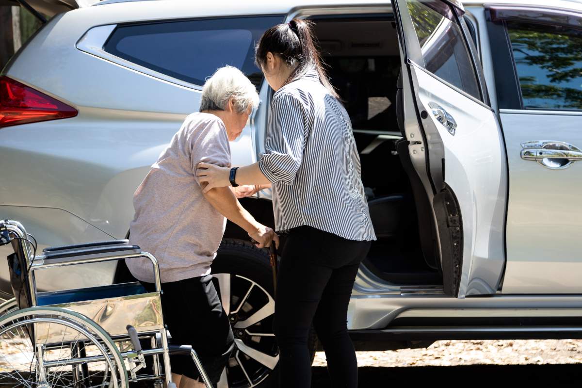 Caregiver photo from Adobe Stock
