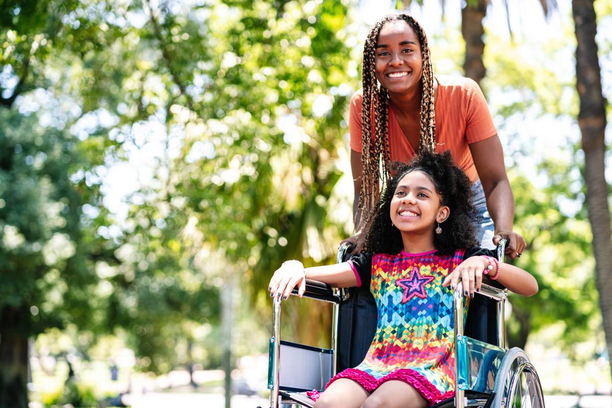 Caregiver photo from Adobe Stock