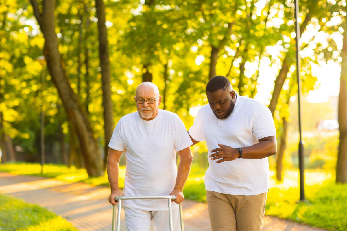 Caregiver photo from Adobe Stock