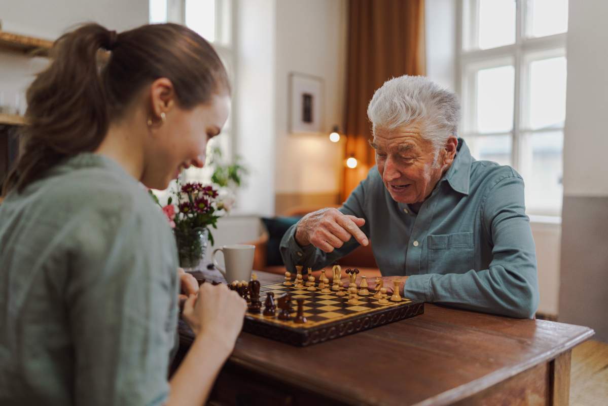 Caregiver photo from Adobe Stock