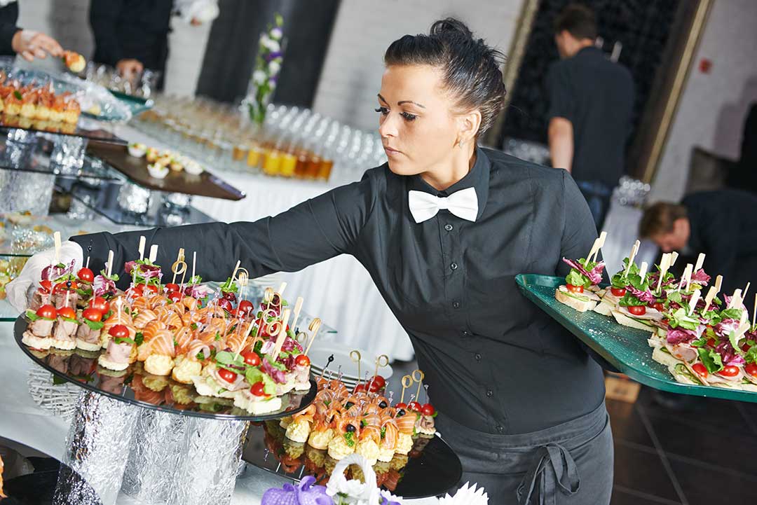 Catering photo from Adobe Stock
