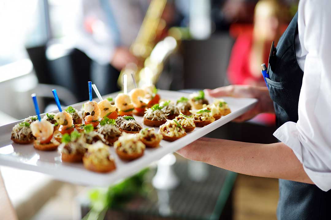 Catering photo from Adobe Stock