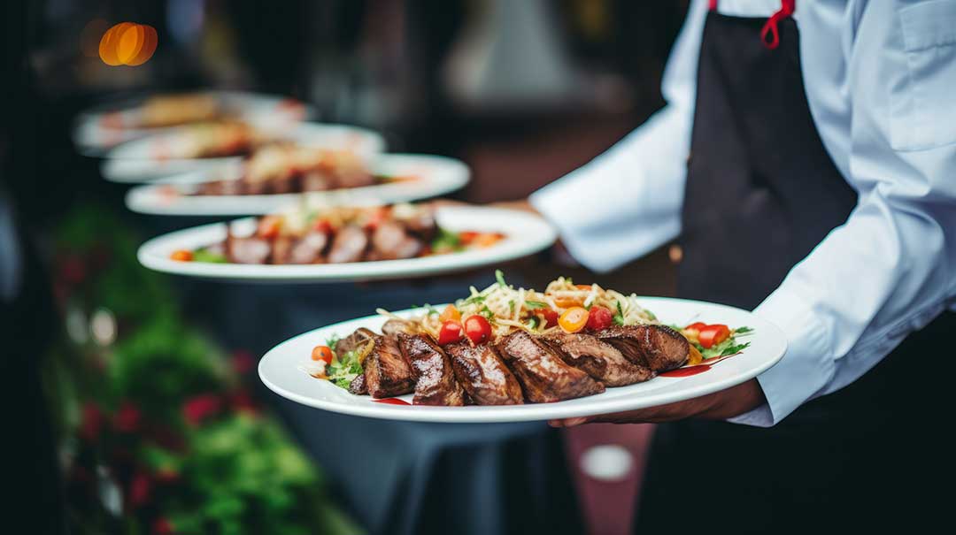 Catering photo from Adobe Stock