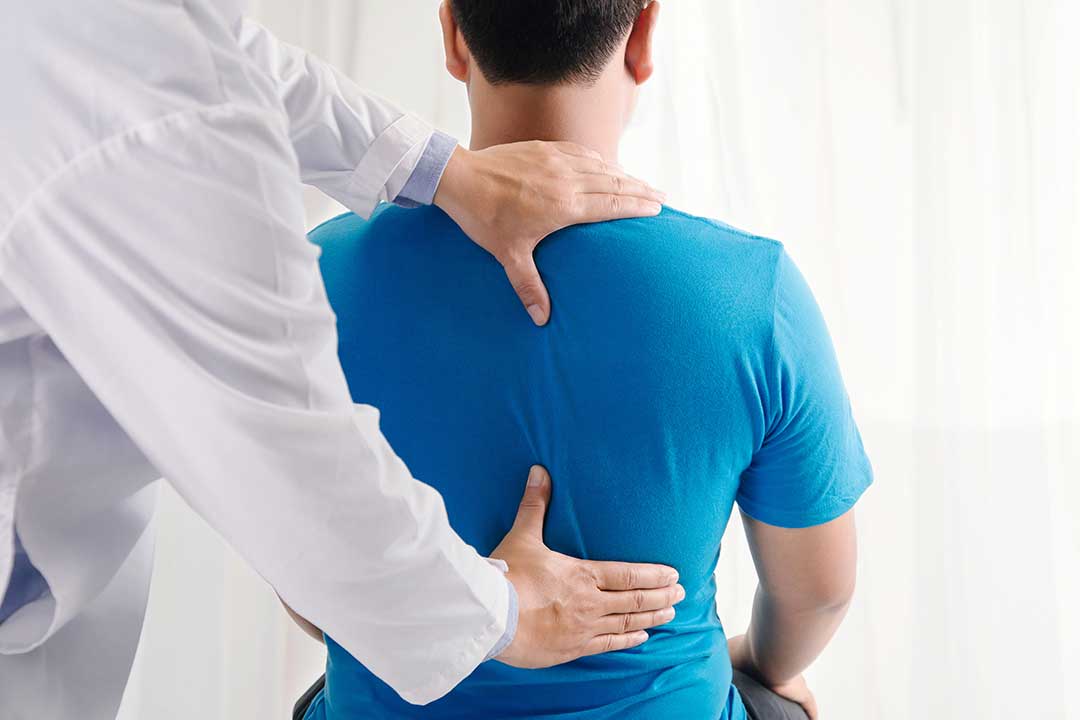 Chiropractic photo from Adobe Stock