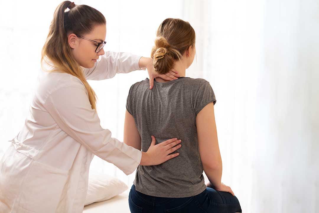 Chiropractic photo from Adobe Stock