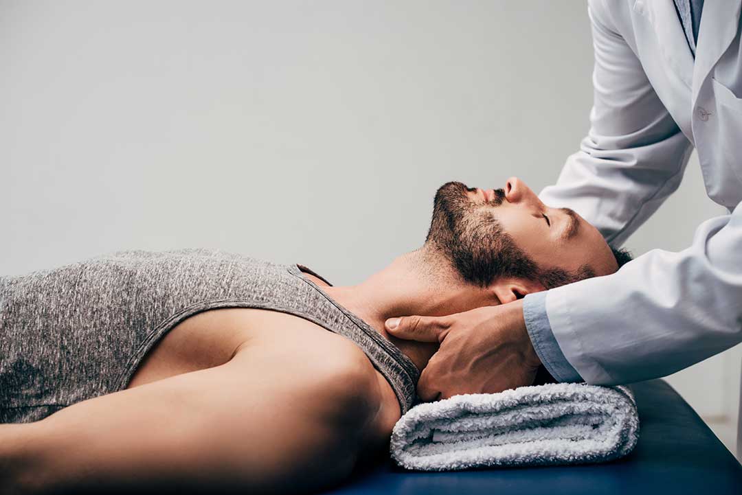 Chiropractic photo from Adobe Stock