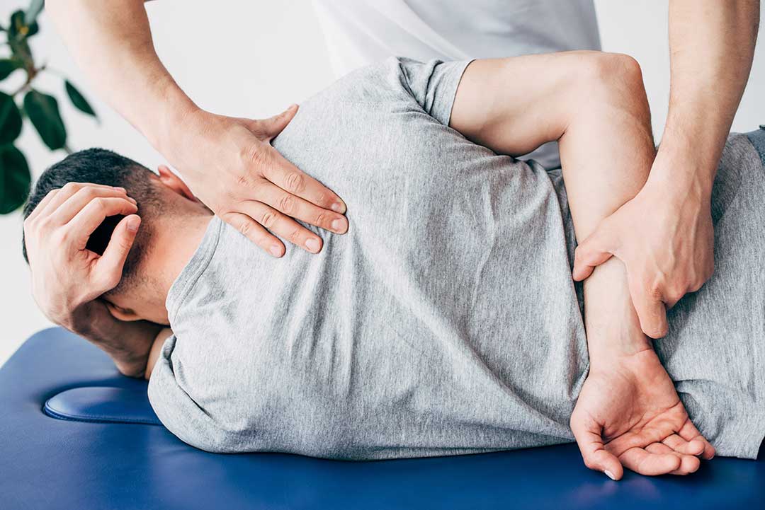 Chiropractic photo from Adobe Stock