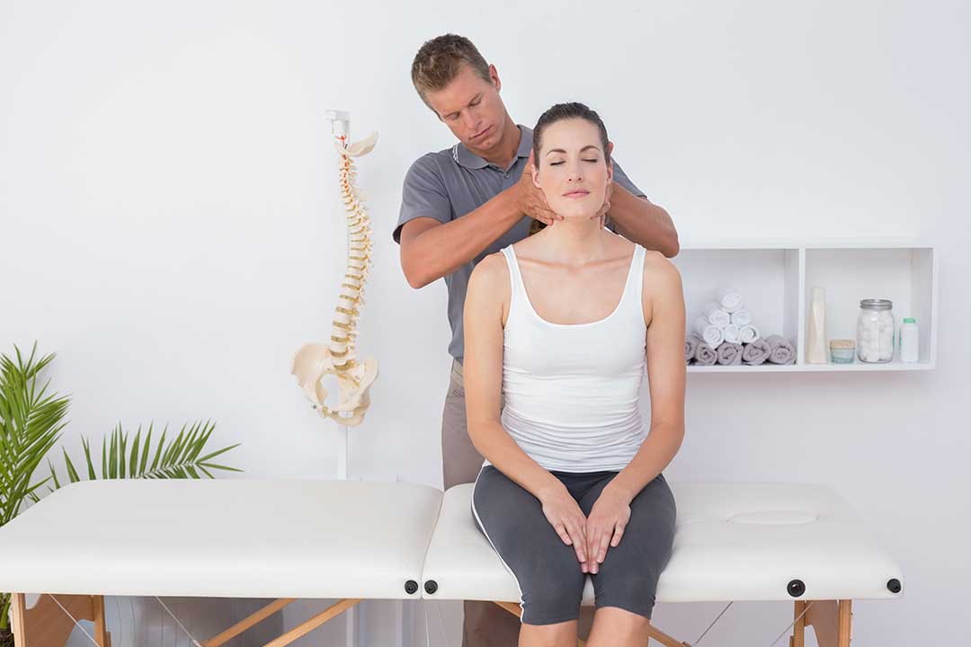 Chiropractic photo from Adobe Stock