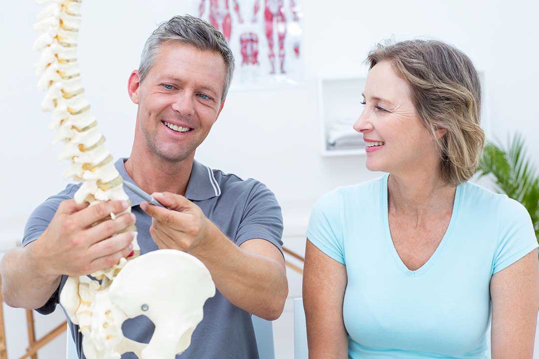 Chiropractic photo from Adobe Stock