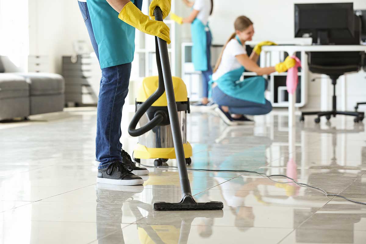 Cleaning photo from Adobe Stock