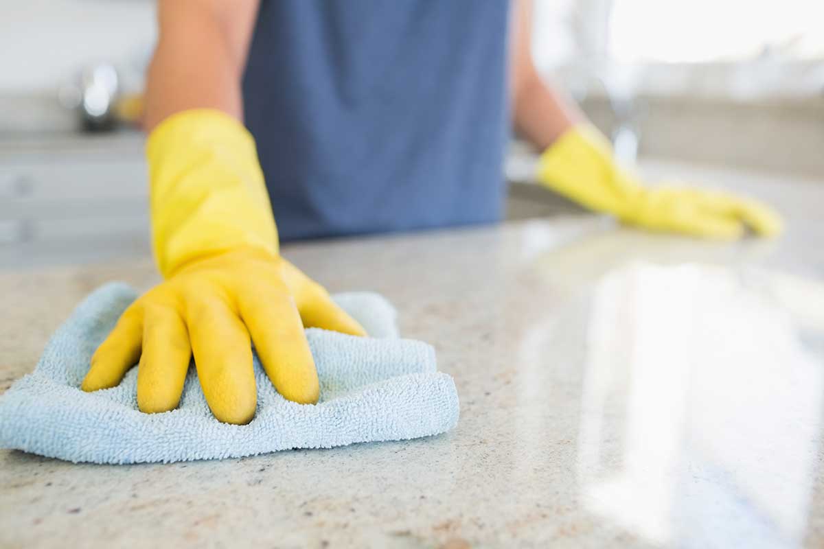 Cleaning photo from Adobe Stock