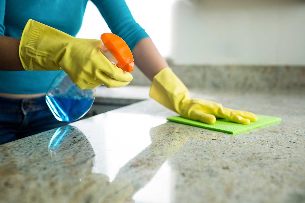 Cleaning photo from Adobe Stock