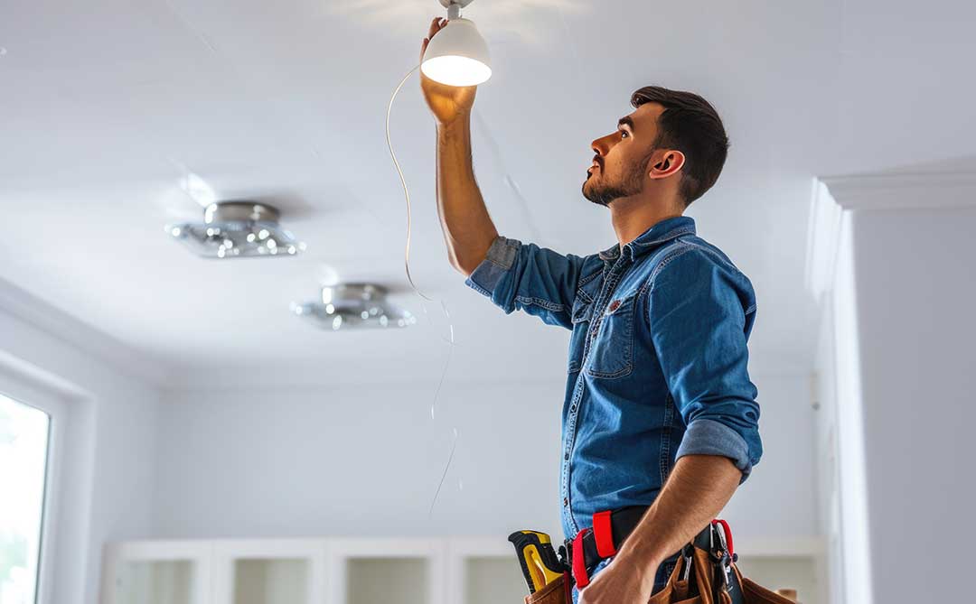 Electricians photo from Adobe Stock