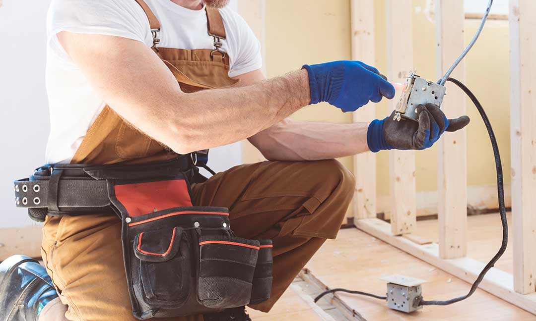 Electricians photo from Adobe Stock