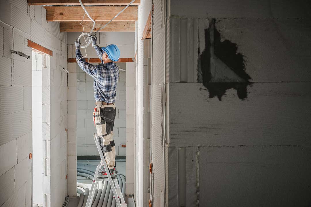 Electricians photo from Adobe Stock