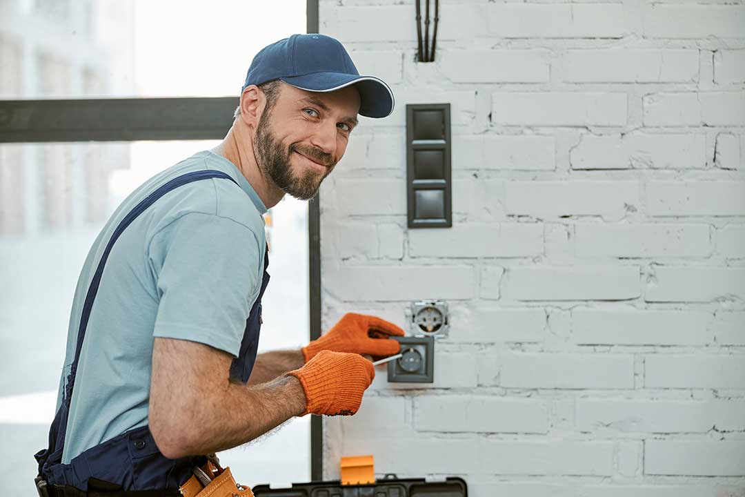 Electricians photo from Adobe Stock
