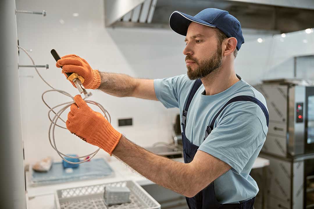Electricians photo from Adobe Stock