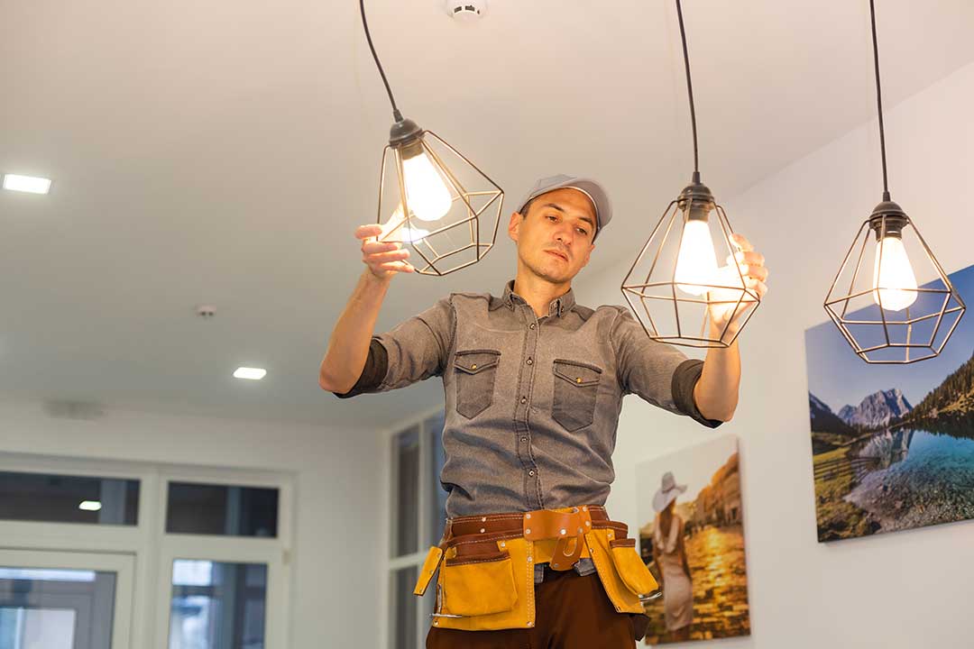Electricians photo from Adobe Stock