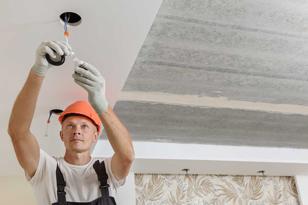 Electricians photo from Adobe Stock