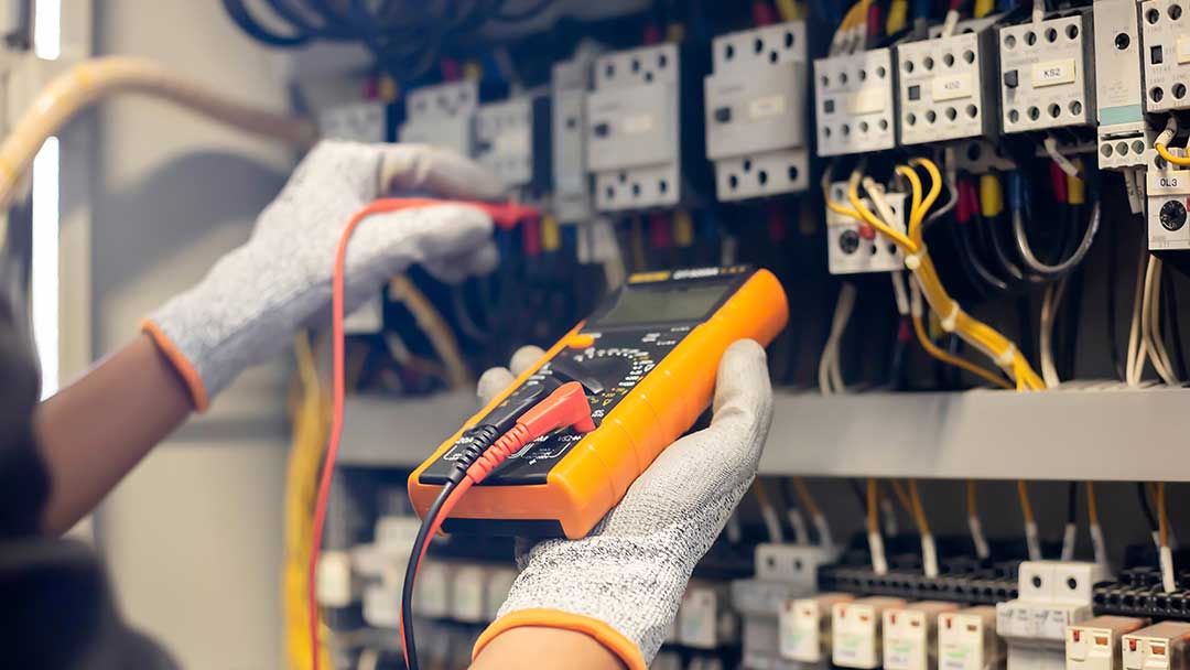 Electricians photo from Adobe Stock