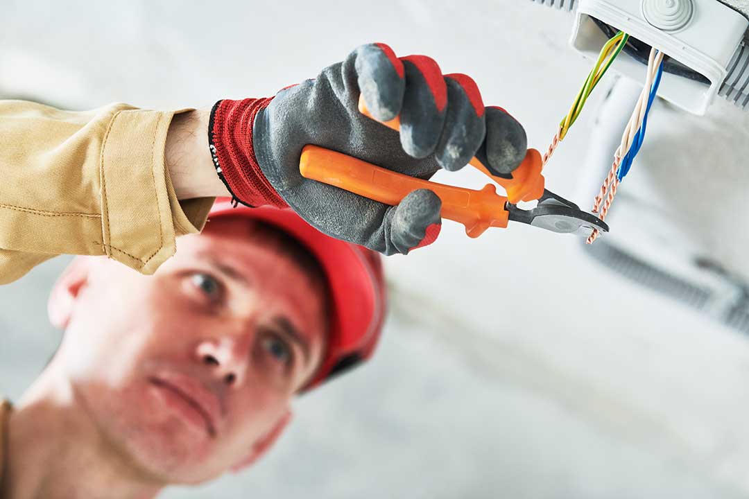 Electricians photo from Adobe Stock