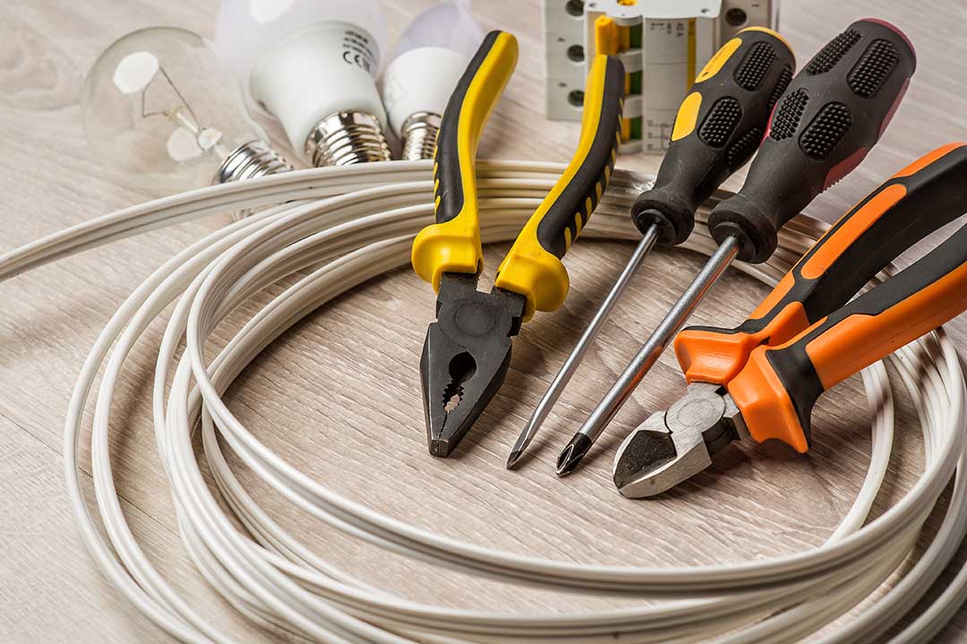 Electricians photo from Adobe Stock
