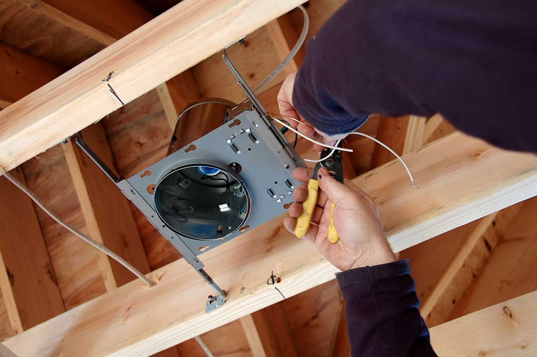 Electricians photo from Adobe Stock