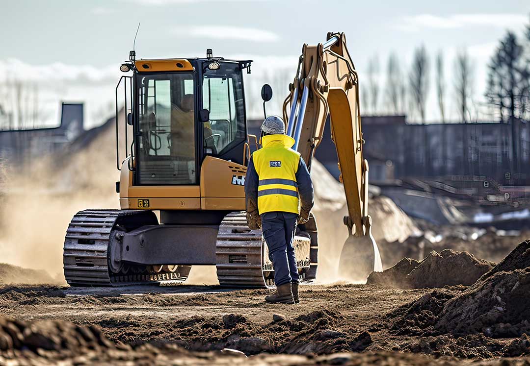 Excavation photo from Adobe Stock