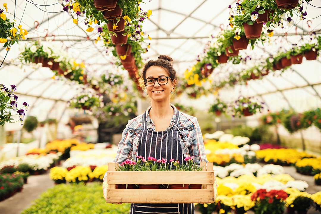 Florist photo from Adobe Stock