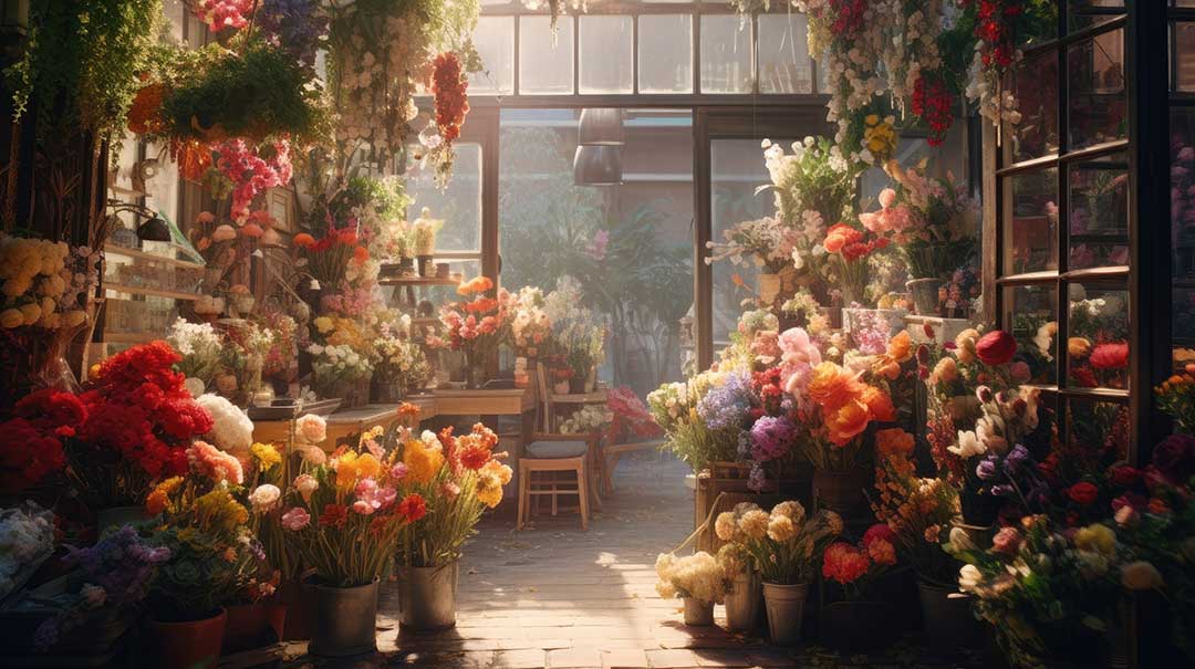 Florist photo from Adobe Stock
