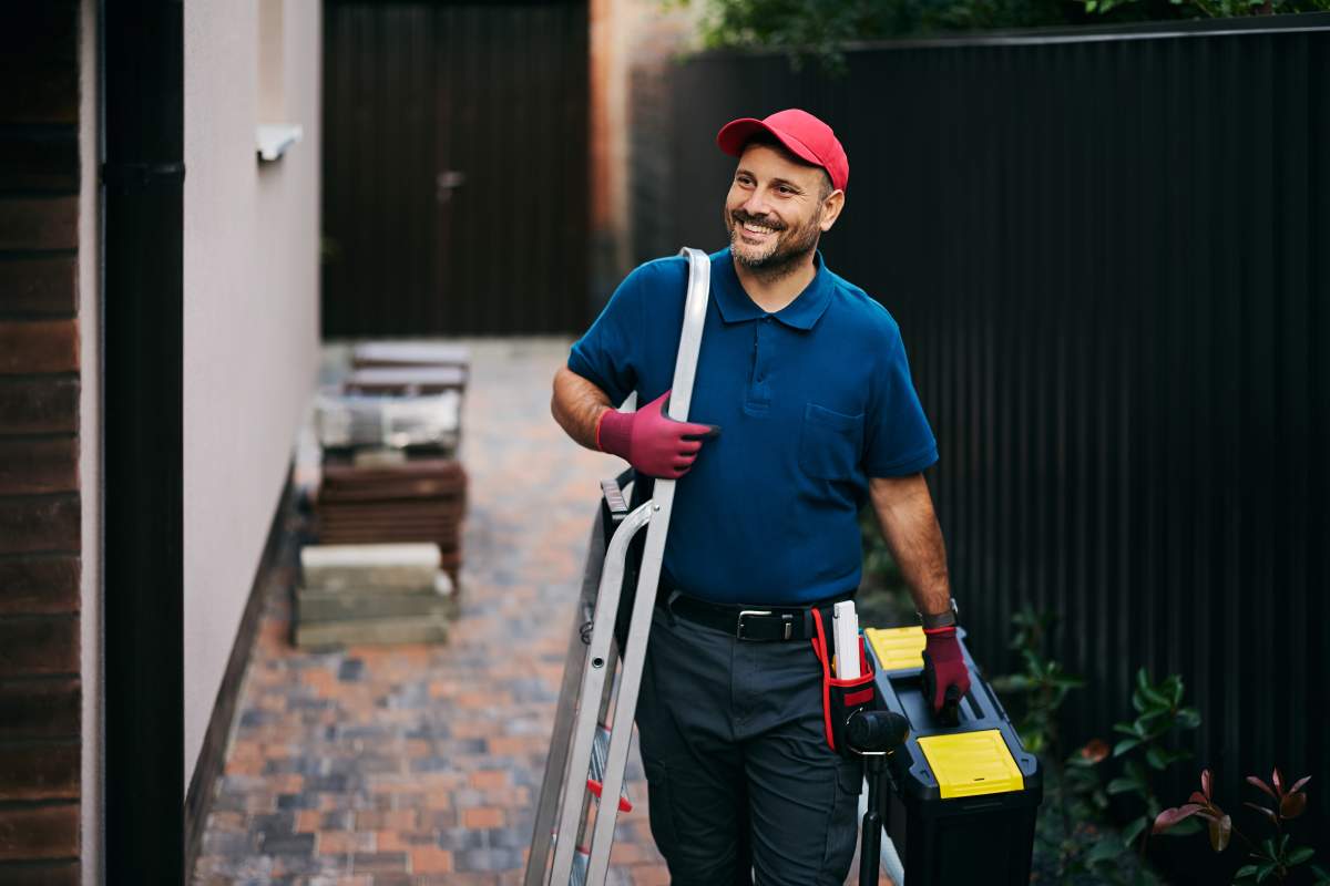 Handyman photo from Adobe Stock