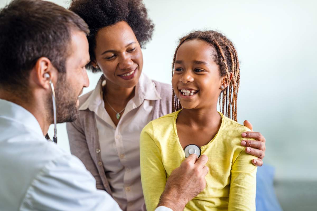 Pediatrician photo from Adobe Stock