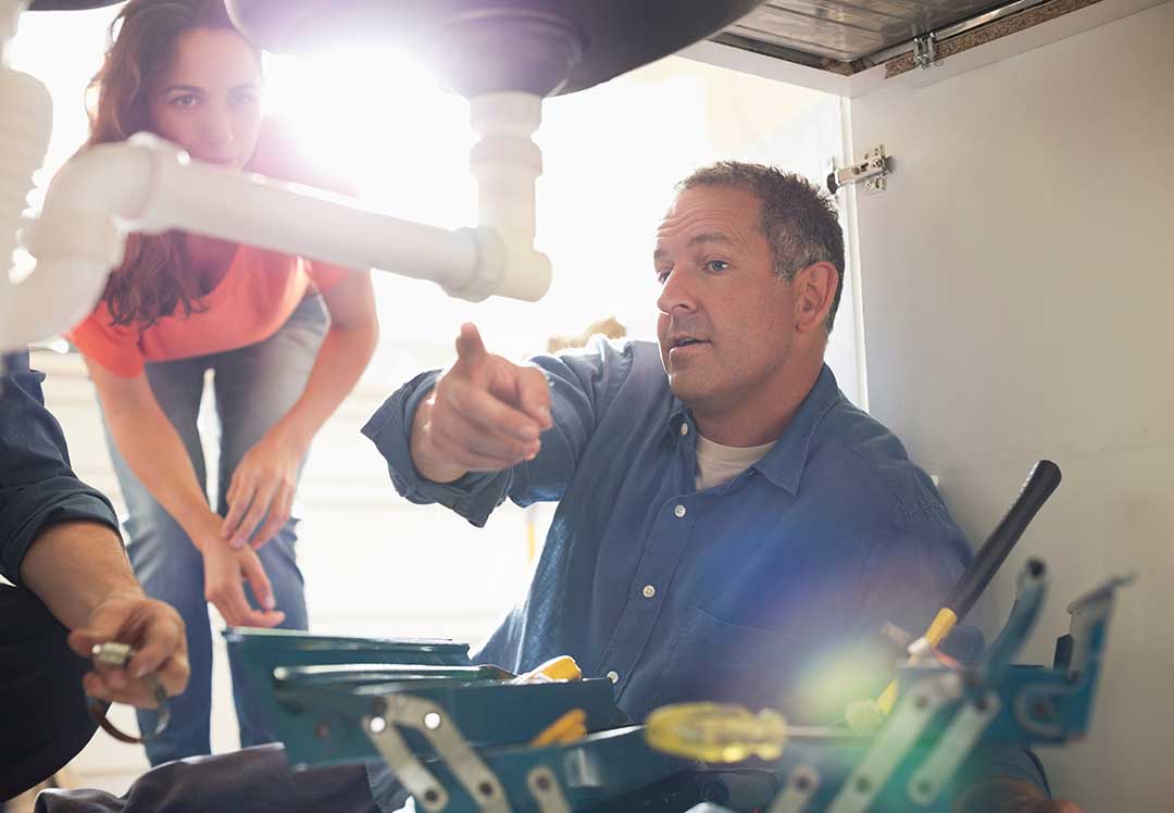 Plumbing photo from Adobe Stock