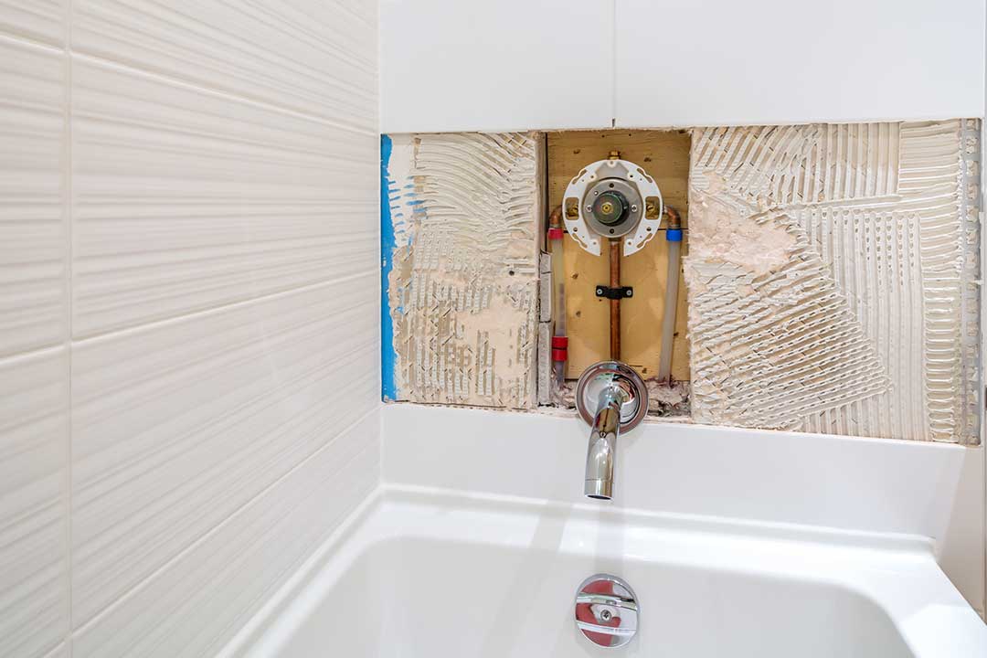 Plumbing photo from Adobe Stock